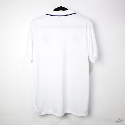 Real Madrid White Polo Shirt